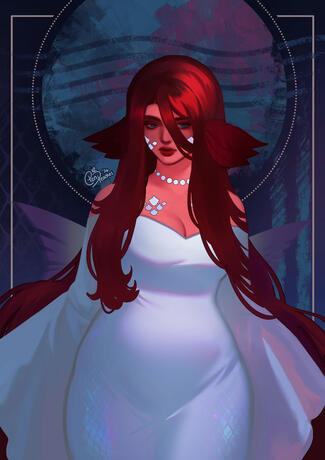 Original Illustration "Red Siren"