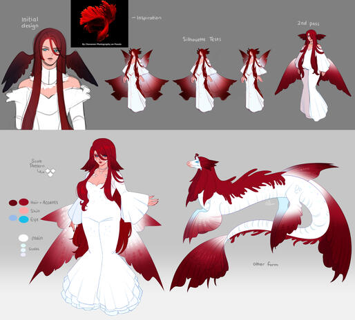 Betta Inspired Character Design