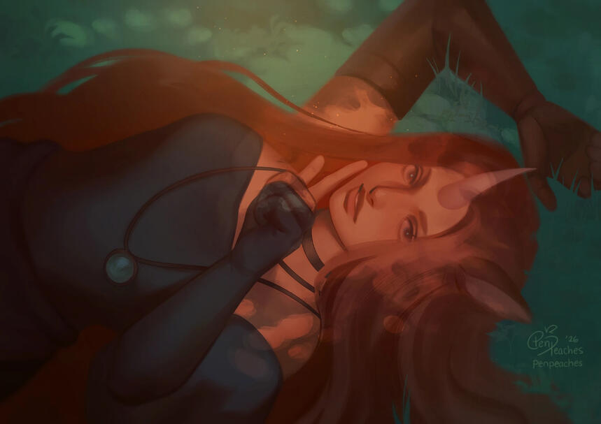 Original Illustration - "Shh-irk"