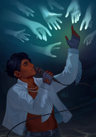 Original Illustration "Rise"