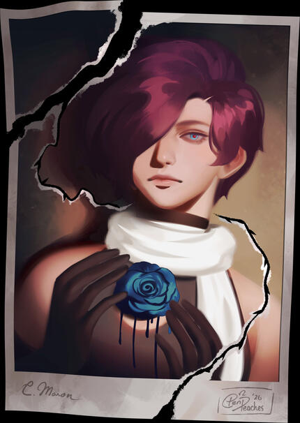 Original Illustration - "Thorned Pieces"