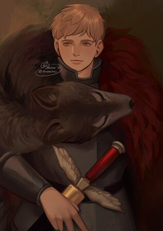 Fanart - Delicious in Dungeon King Laios